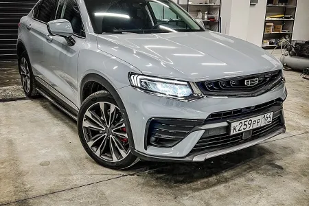 Шумо-виброизоляция Geely Tugella 2022 года