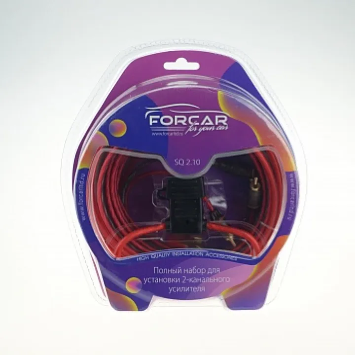 FORCAR SQ 2.10 Комплект установочный для 2-канального усилителя в Саратове