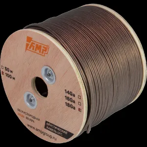 AMP OFC Ultraflexible 18Ga медь Акустический кабель