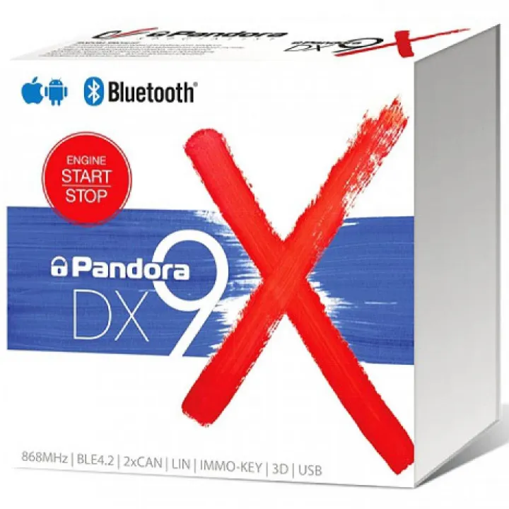 Pandora DX 9X LoRa 2CAN,LIN,BT Автомобильная сигнализация в Саратове