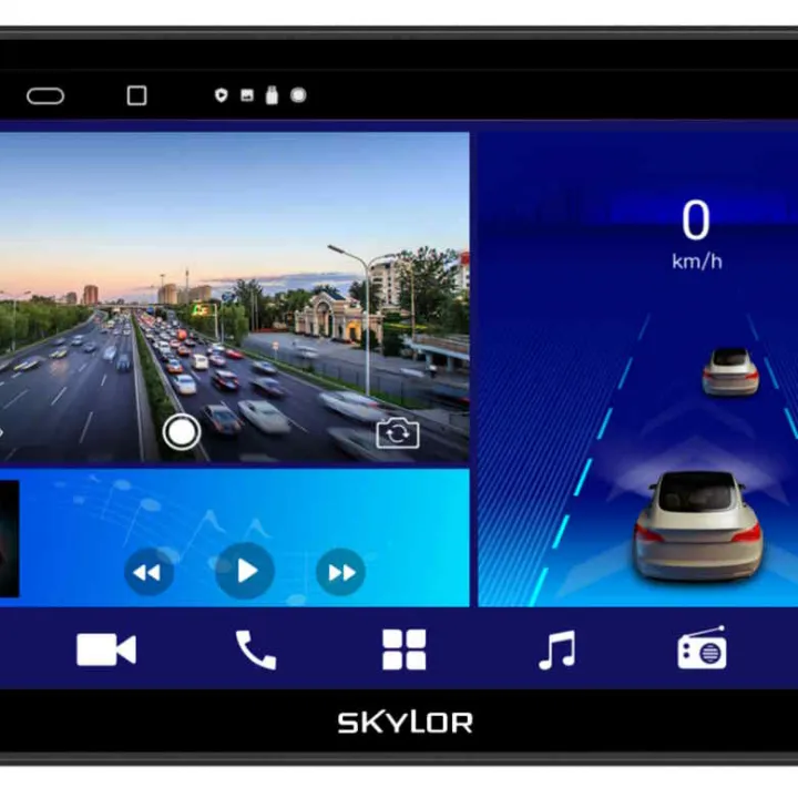 SKYLOR AND-7065 2din,7" 4x50, Android 10.0, 2+32Гб GPS, DSP, WI-FI, BT,FLAC, MP3, MKV, WMA, JPEG,RCA в Саратове