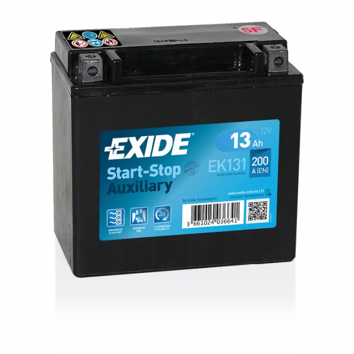 Аккумулятор Exide 12Ah EK131 в Саратове