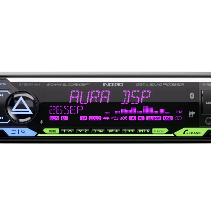AurA INDIGO-879DSP MkII Hi-POWER 1 din магнитола в Саратове