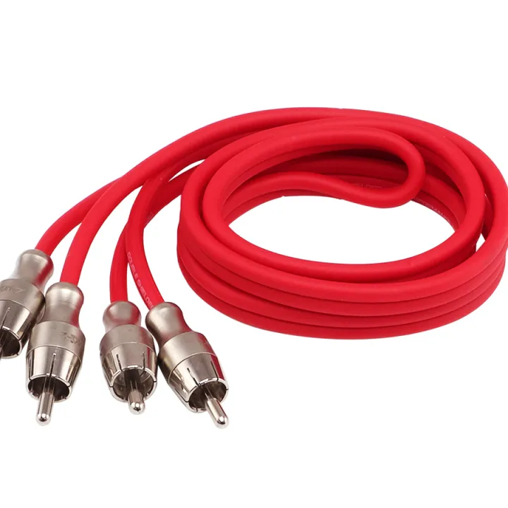 AURA RCA-B02 SE RCA-кабель 0,25 метра, КРАСНЫЙ в Саратове