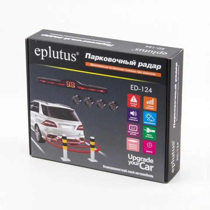 Парктроник Eplutus ED-124 Black (4 датчика) в Саратове