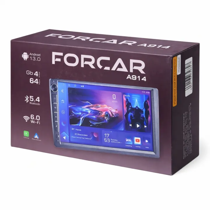 FORCAR A914 9' Энкодер 4/64Gb, Wifi, BT, GPS, 1280*720 в Саратове