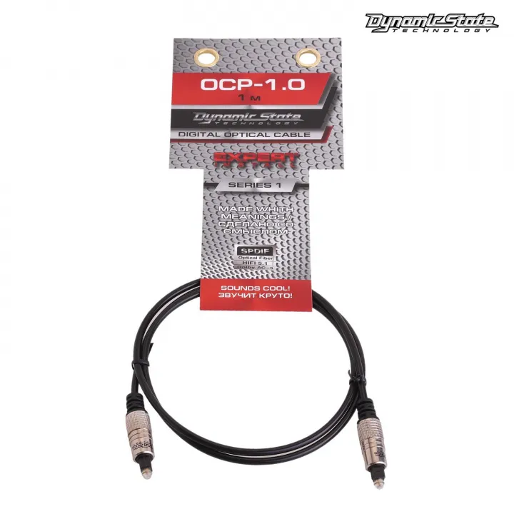 Dynamic State OCP-1.0 PRO SERIES 1 Оптоволоконный кабель Toslink. в Саратове
