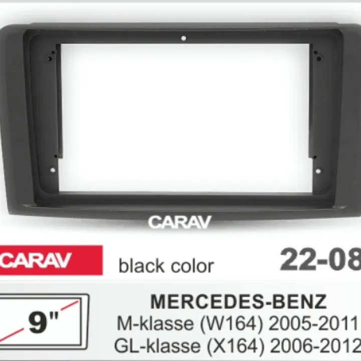 CARAV 22-087 Рамка UMS для MERCEDES-BENZ M2005-2011 (W164) - GL 2006-2012 (X164) в Саратове
